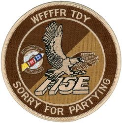 336th Fighter Squadron F-15E Morale
Keywords: desert