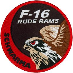 34th Fighter Squadron F-16 Swirl
