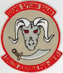 34th Fighter Squadron Operation SOUTHERN WATCH 1992 
Keywords: desert