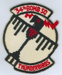 34th Bombardment Squadron, Tactical
