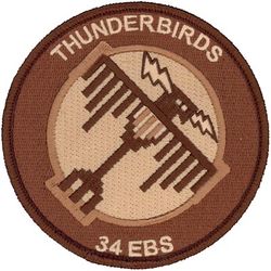 34th Expeditionary Bombardment Squadron Heritage
Keywords: desert