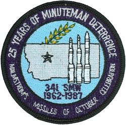 341st Strategic Missile Wing (ICBM-Minuteman) Minuteman 25th Anniversary
