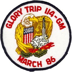 341st Strategic Missile Wing (ICBM-Minuteman) Glory Trip 114GM
Follow-On Test and Evaluation Launch (Glory Trip 114GM)
