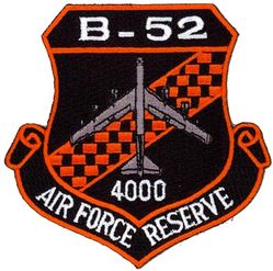 343d Bomb Squadron B-52 Air Force Reserve 4000 Hours
