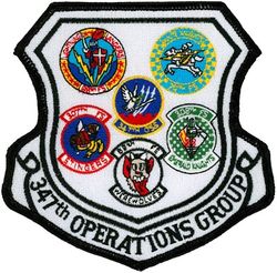 347th Operations Group Gaggle
Gaggle: 68th Fighter Squadron, 70th Fighter Squadron, 308th Fighter Squadron, 69th Fighter Squadron, 307th Fighter Squadron & 347th Operations Support Squadron. 

