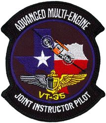 Training Squadron 35 (VT-35) Joint Instructor Pilot
VT-35  “Stinging Stingrays”  
Established as VT-35 on 29 Oct 1999-.
Beechcraft TC-12B Huron
