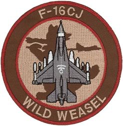 35th Fighter Wing F-16CJ Wild Weasel
Keywords: desert
