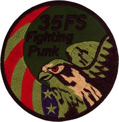 35th Fighter Squadron Lieutenant’s Protection Association F-16 Pilot Swirl
Keywords: subdued