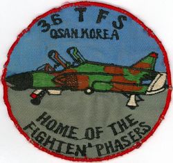 36th Tactical Fighter Squadron F-4 Inspection Section
Phase inspection maintenance section F-4E aircraft.
