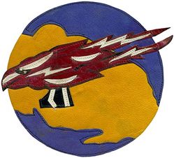 35th Photographic Reconnaissance Squadron 
Lineage. Designated 123d Observation Squadron, and allotted to NG, on 30 Ju1 1940. Activated on 18 Apr 1941. Ordered to active service on 15 Sep 1941. Redesignated: 123d Observation Squadron (Light) on 13 Jan 1942; 123d Observation Squadron on 4 Ju1 1942; 123d Reconnaissance Squadron (Bombardment) on 2 Apr 1943; 35th Photographic Reconnaissance Squadron on 11 Aug 1943. Inactivated on 7 Nov 194-5. Redesignated 123d Fighter Squadron, and allotted to ANG, on 24 May 1946.

Indian made painted multi piece leather

Stations. Portland, OR, 18 Apr 1941; Gray Field, WA, 25 Sep 1941 (detachment operated from Hoquiam, WA, 15 Mar-c. Aug 1942); Ontario AAFld, CA, 16 Mar 1943; Redmond AAFld, CA, 20 Aug 1943; Gainesville AAFld, TX, 10 Nov 1943; Will Rogers Field, OK, 5 Feb-10 Apr 1944; Guskhara, India, 13 Jun 1944; Kunming7 China, 1 Sep 1944 (flights at Nanning, China, 16 Sep-6 Oct 1944, and Yunnani, China, 16 Sep 1944-10 Feb 1945); Chanyi, China, 17 Sep 1944 (flights at Chihkiang, China, 19 Oct 1944-c. 1 Sep 1945; Suichwan, China, 19 Nov 1944-22 Jan 1945; Chengkung, China, 10 Feb-13 May 1945; Laohwangping, China, 27 Feb-c. 1 Sep 1945; Kunming, China, 14 May-31 Ju1 1945; and Nanning, China, 31 Jul-c. 1 Sep 1945); Luliang, China, 18-24 Sep 1945; Camp Kilmer, NJ, 5-7 Nov 1945.


