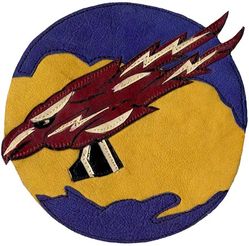 35th Photographic Reconnaissance Squadron 
Constituted as Designated 123 Observation Squadron, and allotted to NG, on 30 Jul 1940. Activated on 18 Apr 1941. Ordered to active service on 15 Sep 1941. Redesignated: 123 Observation Squadron (Light) on 13 Jan 1942; 123 Observation Squadron on 4 Jul 1942; 123 Reconnaissance Squadron (Bombardment) on 2 Apr 1943; 35 Photographic Reconnaissance Squadron on 11 Aug 1943. Inactivated on 7 Nov 1945.

Insignia Indian made multi piece painted leather.

Stations. Portland, OR, 18 Apr 1941; Gray Field, WA, 25 Sep 1941 (detachment operated from Hoquiam, WA, 15 Mar-c. Aug 1942); Ontario AAFld, CA, 16 Mar 1943; Redmond AAFld, CA, 20 Aug 1943; Gainesville AAFld, TX 10 Nov 1943; Will Rogers Field, OK, 5 Feb-10 Apr 1944; Guskhara, India, 13 Jun 1944; Kunming, China, 1 Sep 1944 (flights at Nanning, China, 16 Sep-6 Oct 1944, and Yunnani, China, 16 Sep 1944-10 Feb 1945); Chanyi, China, 17 Sep 1944 (flights at Chihkiang, China, 19 Oct 1944-c. 1 Sep 1945; Suichwan, China, 19 Nov 1944-22 Jan 1945; Chengkung, China, 10 Feb-13 May 1945; Laohwangping, China, 27 Feb-c. 1 Sep 1945; Kunming, China, 14 May-31 Jul 1945; and Nanning, China, 31 Jul-c. 1 Sep 1945); Luliang, China, 18-24 Sep 1945; Camp Kilmer, NJ, 5-7 Nov 1945.

