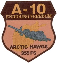 355th Fighter Squadron Operation ENDURING FREEDOM
Keywords: desert