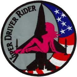 36th Fighter Squadron Viper Driver Rider
