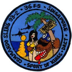 36th Fighter Squadron Exercise COMMANDO SLING 1993-02
