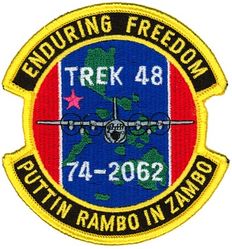 36th Airlift Squadron Operation ENDURING FREEDOM-PACIFIC Aircraft 74-2062
