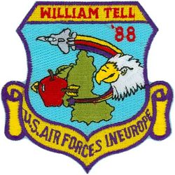 36th Tactical Fighter Wing William Tell Competition 1988 (ERROR)
Keywords: error