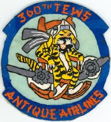 360th Tactical Electronic Warfare Squadron 
Constituted as 360th Reconnaissance Squadron on 4 Apr 1966.  Redesignated as 360th Tactical Electronic Warfare Squadron on 15 Mar 1967.  Inactivated on 31 Jul 1973.
