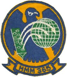 Marine Medium Helicopter Squadron 365 (HMM-365)
HMM-365
1963-1971
Sikorsky H-34D Choctaw 
