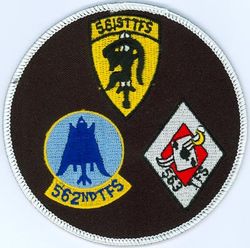 37th Tactical Fighter Wing Gaggle
Gaggle: 561st Tactical Fighter Squadron, 563d Tactical Fighter Squadron & 562d Tactical Fighter Squadron. 
