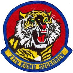 37th Bomb Squadron
Organized as 37 Aero Squadron on 13 Jun 1917. Demobilized on 15 Apr 1919. Reconstituted, and redesignated as 37 Pursuit Squadron, on 24 Mar 1923. Activated on 1 Sep 1933. Redesignated as 37 Attack Squadron on 1 Mar 1935.  Inactivated on 31 Jan 1938. Redesignated as 37 Bombardment Squadron (Medium) on 6 Dec 1939. Activated on 1 Feb 1940. Redesignated as 37 Bombardment Squadron, Medium, on 9 Oct 1944. Inactivated on 26 Nov 1945. Redesignated as 37 Bombardment Squadron, Light, on 29 Apr 1947. Activated on 19 May 1947. Inactivated on 10 Sep 1948. Redesignated as 37 Bombardment Squadron, Light, Night Intruder, on 8 May 1952. Activated on 10 May 1952.  Redesignated as 37 Bombardment Squadron, Tactical, on 1 Oct 1955. Inactivated on 25 Jun 1958.   Redesignated as 37 Bombardment Squadron, Heavy, on 16 Jun 1977. Activated on 1 Jul 1977.  Inactivated on 1 Oct 1982. Activated on 1 Jan 1987. Redesignated as 37 Bomb Squadron on 1 Sep 1991-.
