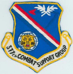 ARMY PATCH 377th SUPPORT BRIGADE 