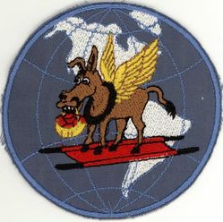 377th Troop Carrier Squadron, Assault, Fixed Wing and 377th Troop Carrier Squadron, Assault
Constituted 377th Bombardment Squadron (Medium) on 28 Jan 1942. Activated on 15 Mar 1942. Disbanded on 1 May 1944. Reconstituted, and redesignated 377th Troop Carrier Squadron (Medium), on 16 May 1949. Activated in the reserve on 26 Jun 1949. Inactivated on 28 Jan 1950. Redesignated 377th Troop Carrier Squadron (Assault, Fixed Wing) on 14 Apr 1955. Activated on 8 Jul 1955. Redesignated 377th Troop Carrier Squadron (Assault) on 15 Jul 1958. Inactivated on 25 Sep 1958.
