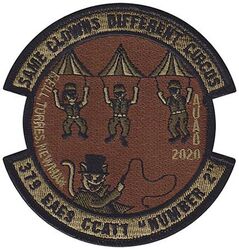 379th Expeditionary Aeromedical Evacuation Squadron Critical Care Air Transport Team 2020
Keywords: OCP