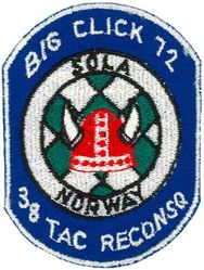 38th Tactical Reconnaissance Squadron Big Click 1972 
