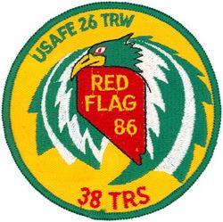 38th Tactical Reconnaissance Squadron Exercise RED FLAG 1986-04
