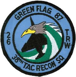 38th Tactical Reconnaissance Squadron Exercise GREEN FLAG 1987
