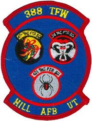 388th Tactical Fighter Wing Gaggle
Gaggle: 4th Fighter Squadron, 34th Fighter Squadron & 421st Fighter Squadron.
