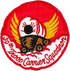 39th Troop Carrier Squadron
Constituted as 39 Transport Squadron on 2 Feb 1942. Activated on 22 Feb 1942. Redesignated as: 39 Troop Carrier Squadron on 4 Jul 1942; 39 Troop Carrier Squadron, Heavy, on 21 May 1948. Inactivated on 14 Sep 1949. Redesignated as 39 Troop Carrier Squadron, Medium, on 3 Jul 1952. Activated on 14 Jul 1952. Redesignated as: 39 Troop Carrier Squadron on 1 Mar 1966; 39 Tactical Airlift Squadron on 1 May 1967. Inactivated on 31 Jul 1971. Activated on 31 Aug 1971. Redesignated as 39 Airlift Squadron on 1 Jan 1992. Inactivated on 1 Jun 1992. Activated on 1 Oct 1993.
