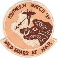 390th Expeditionary Fighter Squadron Operation SOUTHERN WATCH 1999
Keywords: desert