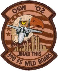 390th Expeditionary Fighter Squadron Operation SOUTHERN WATCH 2002
Keywords: desert