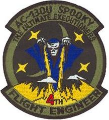 4th Special Operations Squadron AC-130U Flight Engineer
