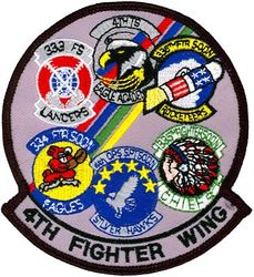 4th Fighter Wing Gaggle
Gaggle: 333d Fighter Squadron, 4th Training Squadron, 336th Fighter Squadron, 335th Fighter Squadron, 4th Operations Support Squadron & 334th Fighter Squadron.
