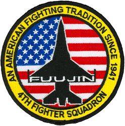 4th Fighter Squadron F-16
