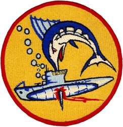 Patrol Squadron 40 (VP-40)
Established as Patrol Squadron FORTY (VP-40) on 20 Jan 1951, the second squadron to be assigned the VP-40 designation.

Martin PBM-5 Mariner, 1951
Martin PBM-5S Mariner, 1951-1953
Martin PBM-1 Mariner, 1953-1957
Martin PBM-2 Mariner, 1957-1960
Martin SP-5B Marlin, 1960-1967
Lockheed P-3B Orion, 1967-1970
Lockheed P-3B DIFAR Orion, 1970-1974
Lockheed P-3C Orion, 1974-1985
Lockheed P-3C UIII Orion, 1985-1992
Lockheed P-3C UII.5 Orion, 1992-1993
Lockheed P-3C UIII Orion, 1993-
Boeing P-8 Poseidon, 2020-.

Insignia (2nd) “Fighting Marlins” approved by CNO on 21 Feb 1955.

