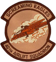 40th Airlift Squadron
Keywords: desert