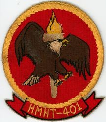 Marine Heavy Helicopter Training Squadron 401 (HMMT-401)
HMHT-401
1969-1972
Sikorsky CH-53A Sea Stallion 
