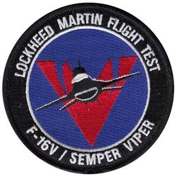 416th Flight Test Squadron F-16V Semper Viper Award
