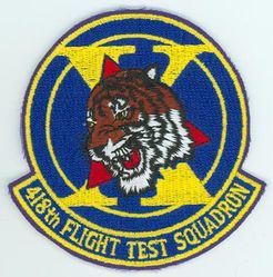 418th Flight Test Squadron
