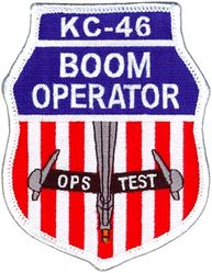 418th Flight Test Squadron KC-46 Boom Operator
