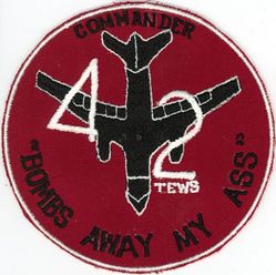 42d Tactical Electronic Warfare Squadron Morale
Constituted as 42 Reconnaissance Squadron, Very Long Range, Photographic, on 24 Oct 1945. Activated on 7 Nov 1945. Inactivated on 19 Aug 1946. Redesignated 42 Tactical Reconnaissance Squadron, Electronics and Weather, on 11 Dec 1953. Activated on 18 Mar 1954. Redesignated 42 Tactical Reconnaissance Squadron, Electronic, on 1 Jul 1965. Discontinued, and inactivated, on 22 Aug 1966. Redesignated 42 Tactical Electronic Warfare Squadron, and activated, on 15 Dec 1967. Organized on 1 Jan 1968. Inactivated on 15 Mar 1974.
