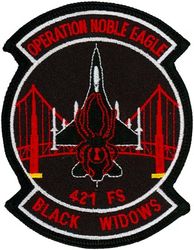 421st Fighter Squadron Operation NOBLE EAGLE
