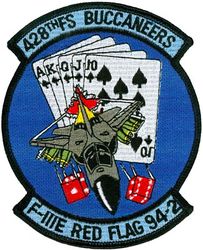 428th Fighter Squadron Exercise RED FLAG 1994-02
