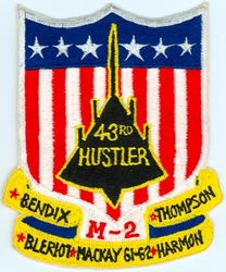 43d Bombardment Wing, Medium B-58 World Speed Records
