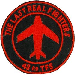 43d Tactical Fighter Squadron F-84F
