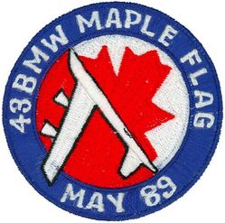 43d Bombardment Wing, Heavy Exercise MAPLE FLAG 1989
