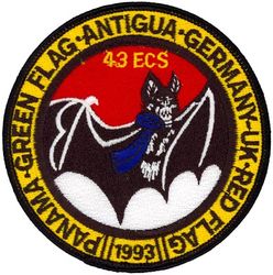 43d Electronic Combat Squadron World Tour 1993
